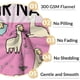 thumbnail image 4 of Manta de llama personalizada, regalo con nombre, 50 x 60 pulgadas, linda manta para niñas y mujeres, mantas de felpa suaves y rosadas para cama, sofá y sillón, 4 of 8