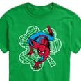 thumbnail image 3 of Marvel Spider-Man - St. Patrick's Day Web Shamrock - Men's Short Sleeve Graphic T-Shirt, 3 of 5