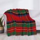 thumbnail image 4 of Manta de forro polar a cuadros navideños, súper suave y acogedora, ideal para hombres, mujeres, ancianos y niños. Características: súper suave, 40 x 30 pulgadas., 4 of 8