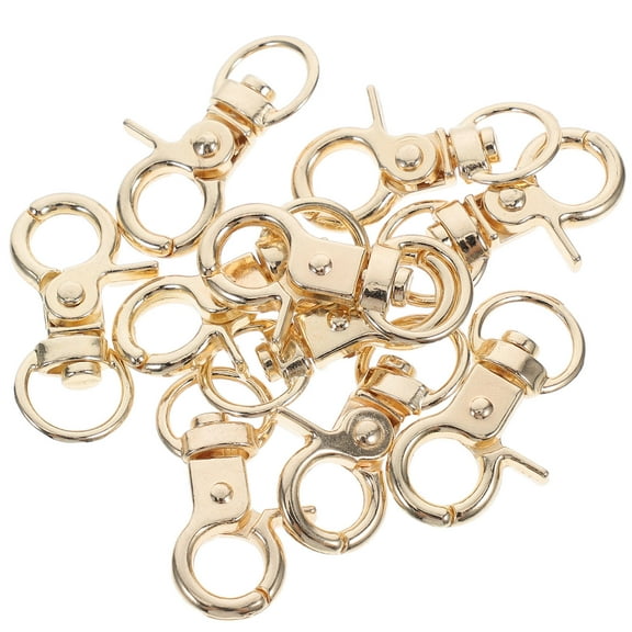 MLINS 10pcs Anti-Escape Birdcage Lock Buckles Metal Cage Clips For Parrot Cages Pet Birdcage Door Safety Locks Sturdy Pet Cage Accessories
