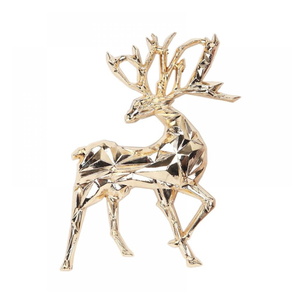 Women Lovely Sika Deer Animal Brooch Pins Enamel Wedding Costume Jewelry Gift 