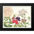 thumbnail image 2 of Konan, Tanigami 14x12 Black Modern Framed Museum Art Print Titled - Japanese Flower Garden II, 2 of 5