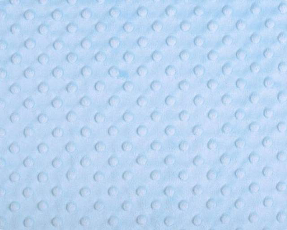 Baby Blue Minky Dimple Dot Fabric Style Dd12516 Free Shipping