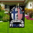 thumbnail image 4 of Flag-Made in America with Finnish Parts Finland U.S.A Friendship American Flag Patriotic House Flag, Double-Sided Decorative Outdoor Flag, Patriotic Polyester Yard Flag 29.5 x 39.5 in, 4 of 5