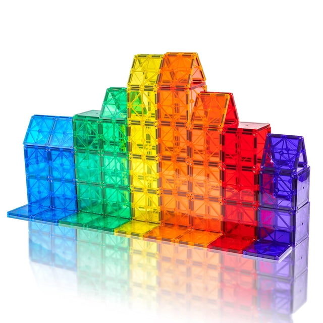 Bloques Magneticos Playmags 60 Piezas Supermags 3D