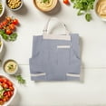 thumbnail image 4 of AURARMLET MultiColor Adjustable Neck Striped Apron with Large Pocket for Home Cooking and Baking, Cloth, 2pcs, 4 of 7