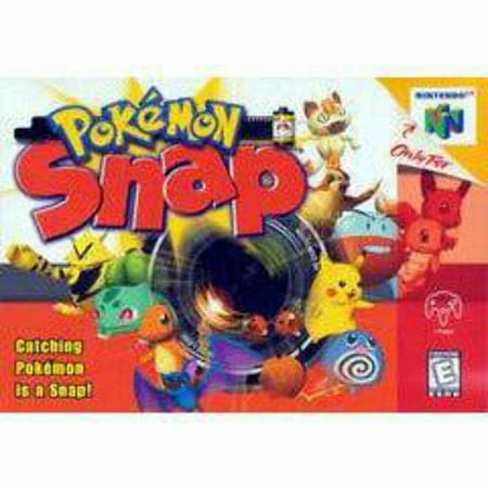 Pokmon Snap - Nintendo 64 - game cartridge - English