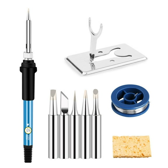 Electric Soldering Iron,Temperature Electric With Display Handle Professional Temperature Inner-heated Adjustable Pen Tools, Soldering Iron Welding