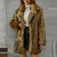 thumbnail image 2 of Women's Coat Winter Coat Jacket Jackets Long Sleeve Casual Warm Plush Coats, 2 of 2