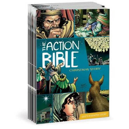 The Action Bible Christmas Story 25-Pack (Best Christmas Bible Passage)