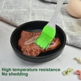 thumbnail image 2 of Naiovety Cepillo de silicona para rociar mango transparente, herramienta resistente al calor para hornear barbacoa y repostería Verde, 2 of 6