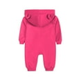 thumbnail image 5 of AherBiu Infant Gender Neutral Baby Clothes Zip up Hooded Rompers Snowsuit Onesie Coats Long Sleeve Jumpsuit, 5 of 6