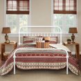 thumbnail image 3 of Victoria Platform Bed Queen Size Metal Bed Frame, White, 3 of 8
