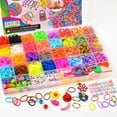 thumbnail image 6 of 2500+ Rubber Band Bracelet Kit, Loom Bracelet Making Kit for Kids, Rubber Bands Refill Loom Set, Loom Bands Kit,Friendship Bracelet Girls Creativity Birthday Gift Kits, 6 of 6