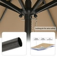 thumbnail image 6 of COBANA 107.70 Inches Beige Patio Umbrella with Push Button, 6 of 8