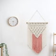 thumbnail image 1 of macramé de decoración de pared bohemio decoración de estrella para niñas adultos decoración de dormitorio Macarena Atrapasueños de macramé, 1 of 8