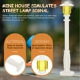thumbnail image 3 of HERFIER 10pcs Mini Street Light Models Mini Road Lights Fairy Garden Decorations, 3 of 8