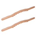thumbnail image 3 of Wood Guasha Tool, Wooden Scraping Stick 2Pcs Body Shaping 10 Massage Dots  For Insomnia, 3 of 8