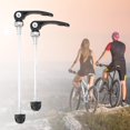 thumbnail image 3 of 1 par de pinchos delanteros y traseros de cubo de rueda palanca de perno de Clip de liberación rápida para bicicleta de montaña de carretera pinchos de liberación rápida, 3 of 5