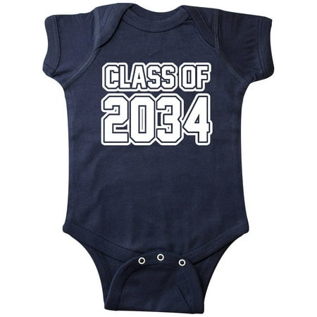 

Inktastic class of 2034 Gift Baby Boy or Baby Girl Bodysuit