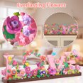 thumbnail image 6 of Eternal Blossom LOVE Building Blocks Set - 791 PCS Flower Brick Kit for Adults & Kids, Decorative Floral LOVE Sign for Home & Office, Ideal Romantic Gift for Valentine's/Mother's Day, 6 of 7