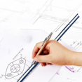 thumbnail image 2 of 30/40/50/60 Cm Flexible Curve Ruler Measuring Tool For Tailors Engineers 50cm, 2 of 4