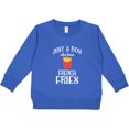 thumbnail image 2 of Inktastic Just a Boy Who Loves French Fries Toddler Sweatshirt, 2 of 4