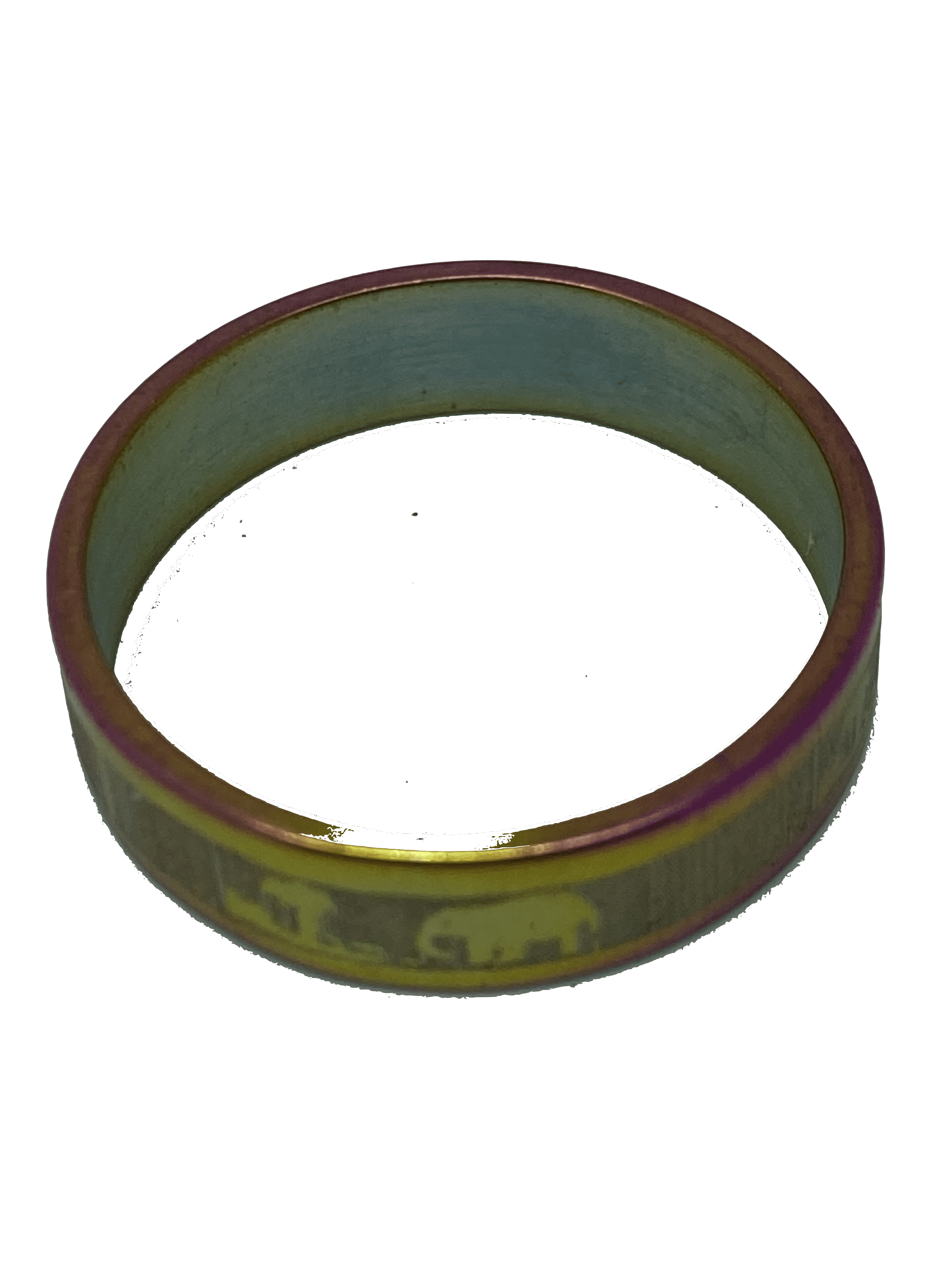 Elephant Ring Titanium Multicolor Ring Oil Slick One Piece 137 10 Walmart Com Walmart Com