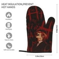 thumbnail image 4 of Death Note Oven Mitts Scald-Proof Gloves Heat Resistant Oven Gloves Perfect For Bbq, Baking, Cooking, Grilling, 4 of 9