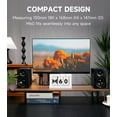 thumbnail image 6 of Restored Edifier M60 Multimedia Speaker Bluetooth 5.3, 66W RMS, Hi-Res Audio & Hi-Res Wireless Audio, LDAC,3" Mid Bass & 1" Tweeter, USB-C & Aux Inputs, Compact Desktop Speaker (Refurbished), 6 of 8