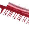 thumbnail image 4 of BELOVING Professional Sectioning Weaving Comb Highlighting Highlights Hair Comb Hook Red, 4 of 10