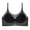 Black, variant on Haoxianjian Plus Size Women's Sports Bras Wireless Padded Racerback Medium Support Bra Yoga Exercise Athletic Bras V Neck Seamless Bralettes Wires Basic Bras