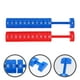 thumbnail image 4 of 2 piezas de unidades de puntuación de plástico rojo azul duradero contadores marcadores para futbolín futbolín marcador de puntaje de fútbol (1 rojo y 1 azul), 4 of 4
