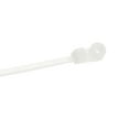 thumbnail image 4 of Uxcell Cable Zip Ties Montaje Cabeza Cable Zip Ties Agujero de Tornillo Correa de Nylon 10" x 0.2" Blanca 120pcs, 4 of 5