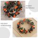 thumbnail image 5 of 2 anillos de vela de Pascua, coronas de bayas artificiales para decoraciones de primavera, decoración navideña versátil para el hogar, sombreros de fiesta, 5 of 8
