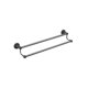 thumbnail image 1 of (Revestimiento gris pistola, 30 cm) Toallero de baño doble - Toallero de acero inoxidable SUS304 grueso para baño, accesorios de baño Toallero doble, 1 of 4