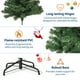 thumbnail image 5 of Towallmark Árbol de Navidad Artificial Ultragrueso de 7,5 Pies con Soporte Plegable y 1450 Puntas de Ramas, Color Verde, 5 of 8