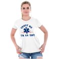 thumbnail image 3 of Trust Me An EMT Emergency Medical Tech Womens Fitted Plus Size Graphic Tee Brisco Brands 3X, 3 of 5