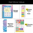 thumbnail image 4 of HARDCOVER 2025 Planner, 8.5"x11": 14 Months (November 2024 - December 2025), Daily Weekly Monthly Planner, Yearly Agenda, Bookmark, Pocket Folder and Sticky Note Set (Summer Bliss), 4 of 9