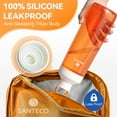 thumbnail image 6 of Santeco Tritan Ocean Water Bottle 32 fl oz, Orange, 6 of 6
