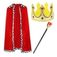 thumbnail image 3 of Capa de cosplay para niños de Halloween, lavable a mano, ligera, accesorios versátiles para cosplay Estilo B, 3 of 9