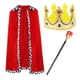 thumbnail image 3 of Capa de cosplay para niños de Halloween, disfraz, lavable a mano, accesorio suave y duradero. Estilo B, 3 of 9