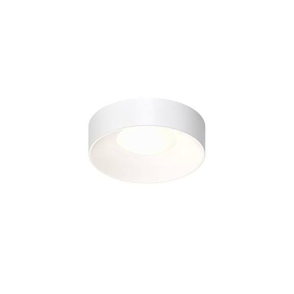 Sonneman 3734-10-30 Ilios 10" Wide Led Flush Mount Drum Ceiling Fixture - White