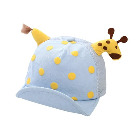 

Sunshade Printing Summer Children Cap Hat Fashion Sunscreen Kids Hat Kids Hats And Mittens Set