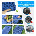 thumbnail image 2 of Colchoneta Acampar Bloosom Ultraligera Portátil Con Almohada azul, 2 of 4