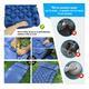 thumbnail image 2 of Colchoneta Acampar Bloosom Ultraligera Portátil Con Almohada azul, 2 of 4