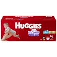 thumbnail image 2 of Huggies Little Movers Plus Diapers Size 5, 150 Count, 2 of 2