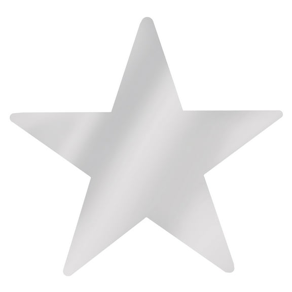 Metallic Star Cutouts, 3.5", (72/Pkg)