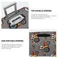 thumbnail image 5 of Bixox Washable Cartoon Tractor Printed Luggage Cover, Fashion Suitcase Protector Fits for Small luggage, 5 of 8