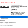 thumbnail image 2 of Front Alignment Camber Kit - Compatible with 2019 Smart EQ fortwo, 2 of 2